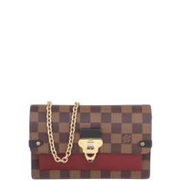 Louis Vuitton Vavin Chain Wallet Damier Ebene