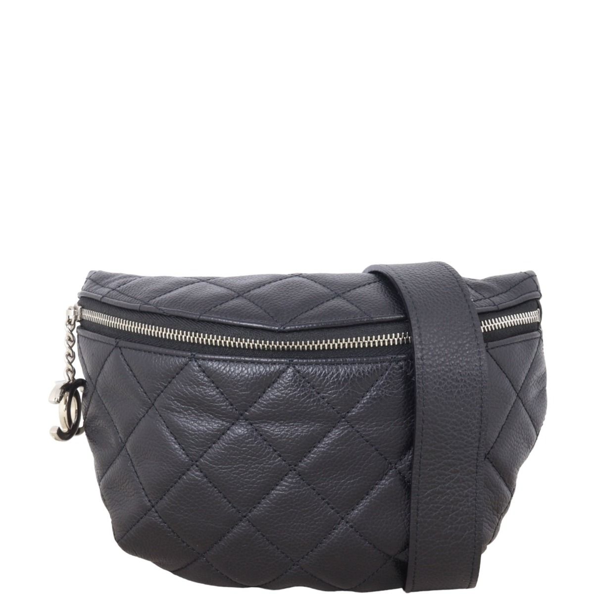Chanel Quilted Banane Belt Bag