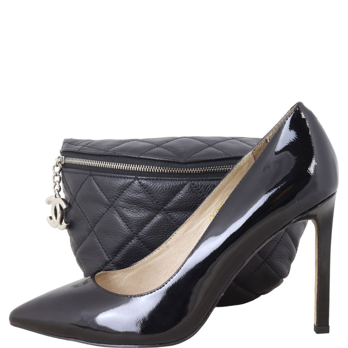 Chanel Quilted Banane Belt Bag