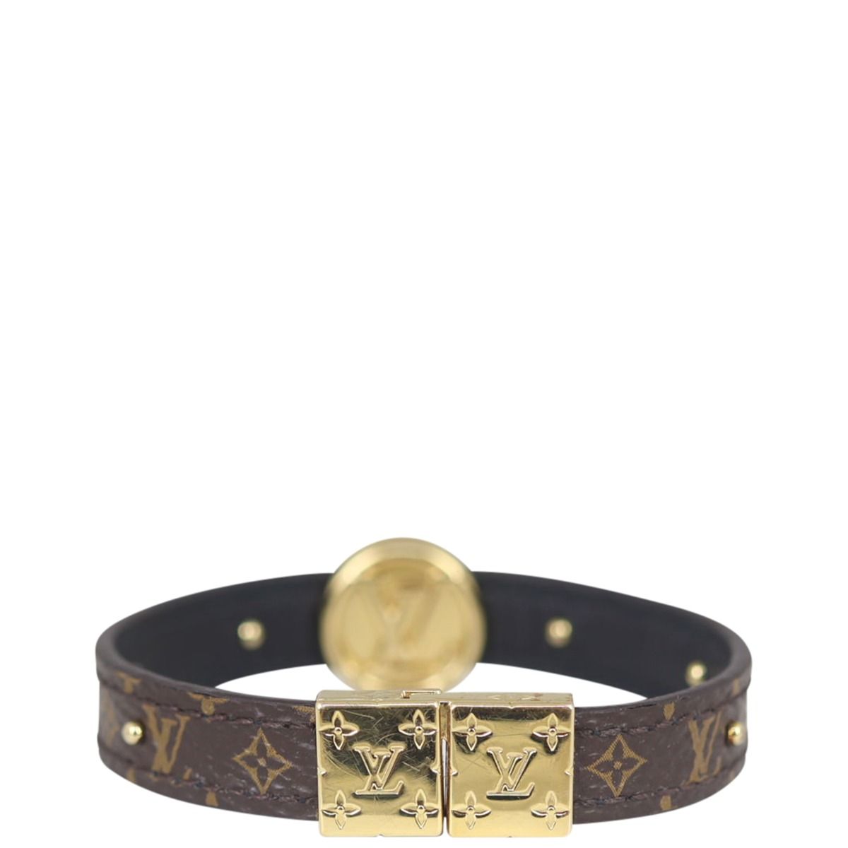 Bracelet Louis Vuitton Gold in Chain - 30945221