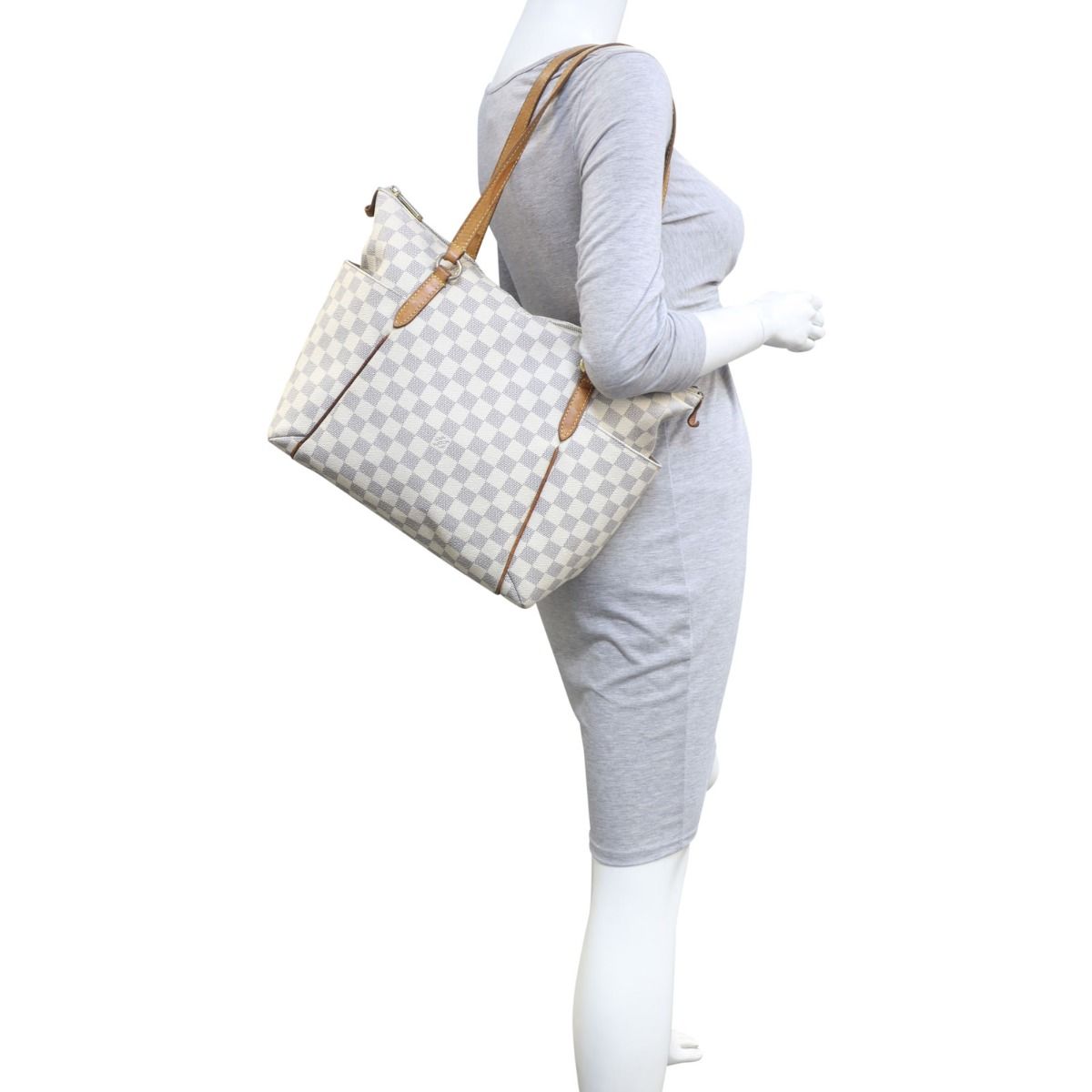 Louis Vuitton, Bags, Extra Large Louis Vuitton Damier Azur Totally Mm