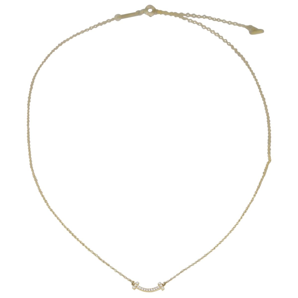 Tiffany micro smile necklace shop