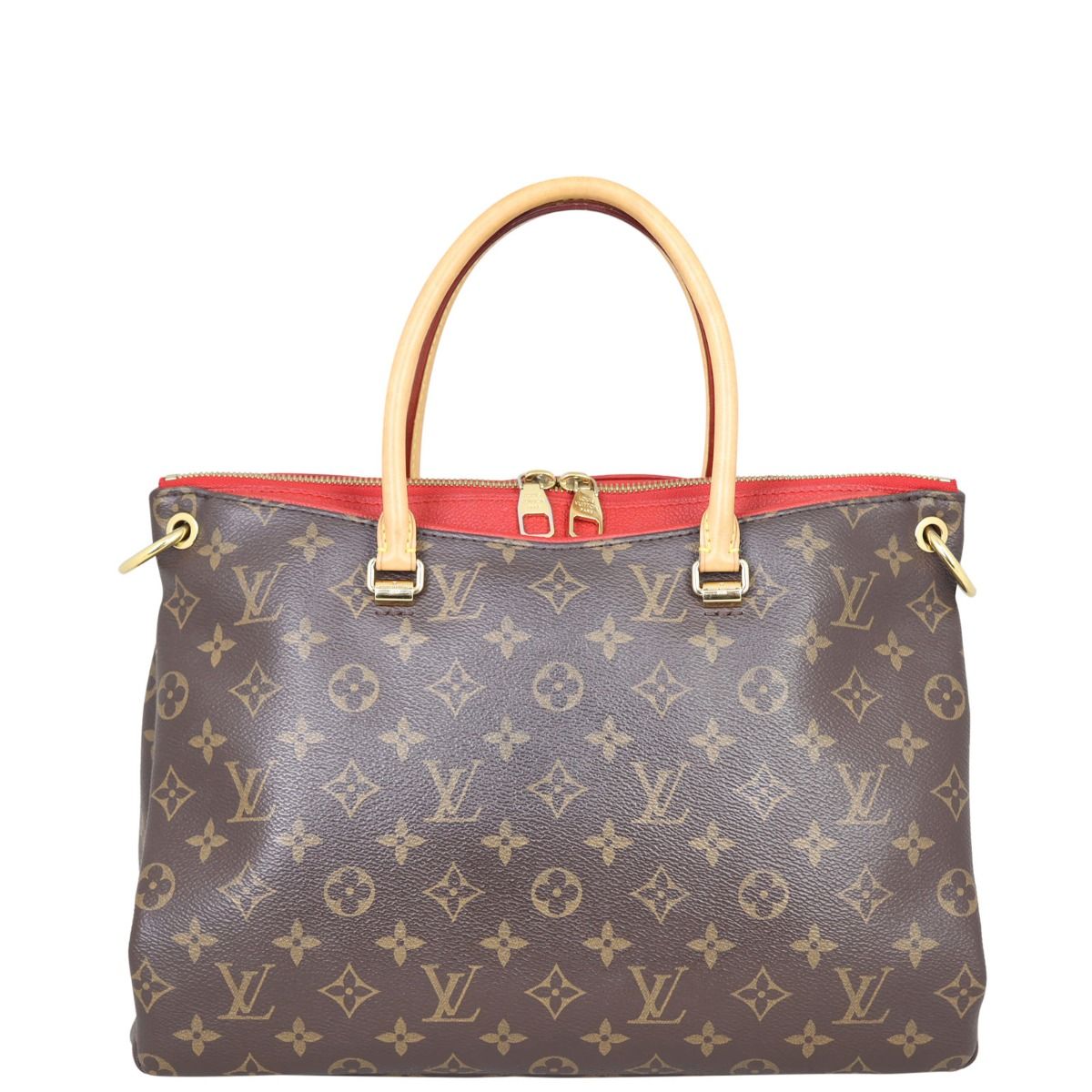 Authentic LV Pallas MM Red Cerise Satchel  Vuitton, Louis vuitton pallas, Lv  pallas