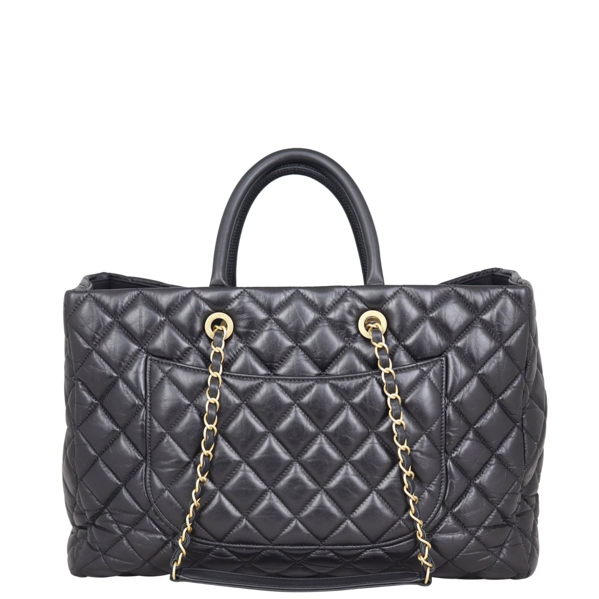 Chanel coco handle shopping tote top