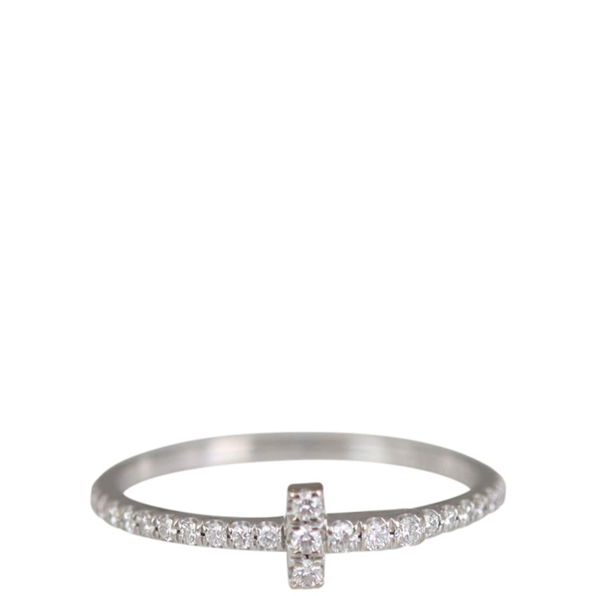 Tiffany double t ring top