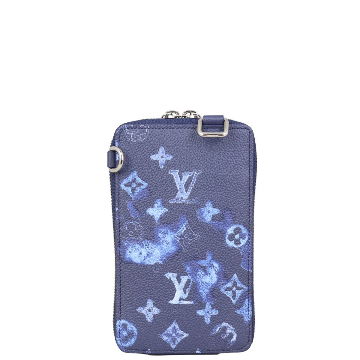 Louis Vuitton Phone Pouch Monogram Watercolour Leather
