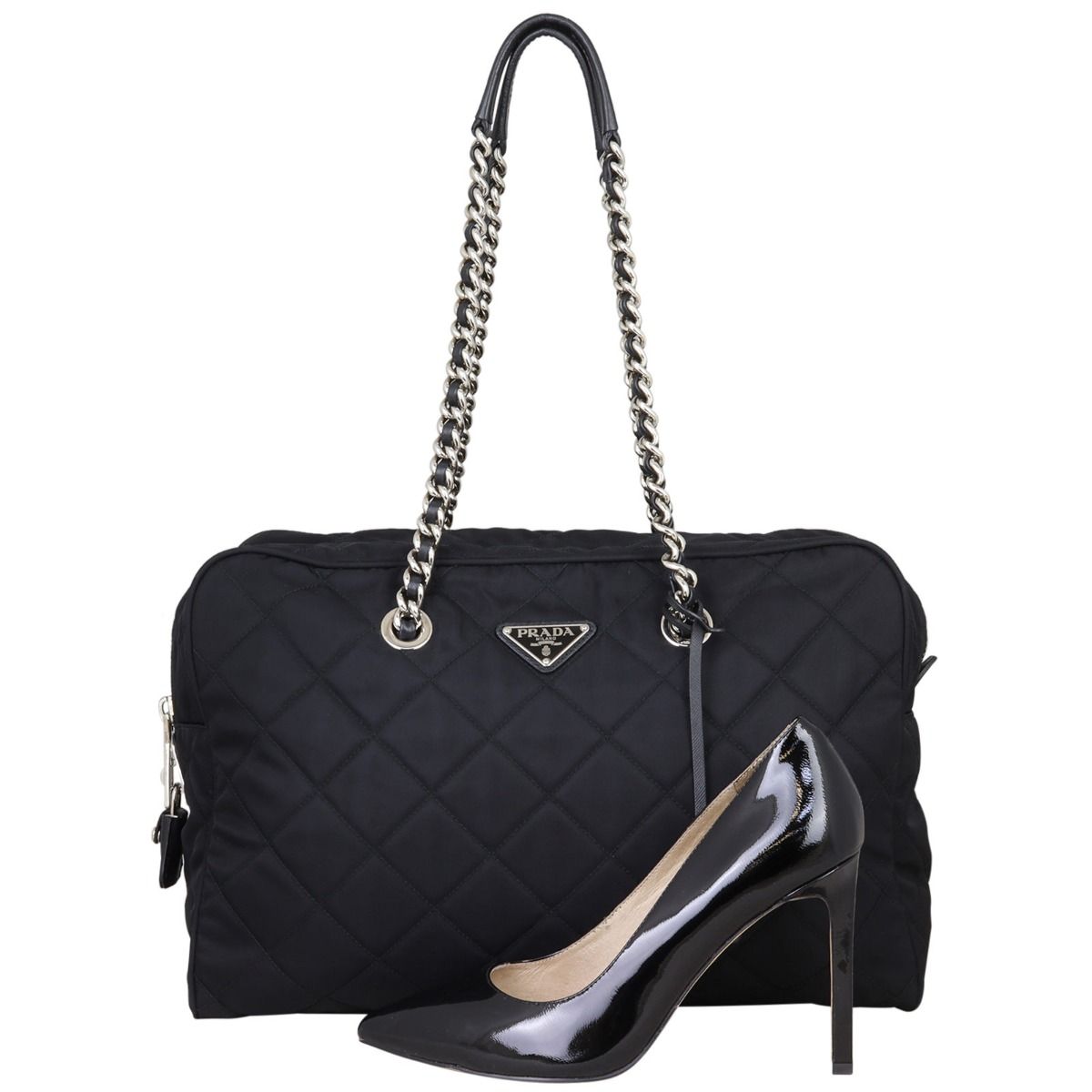 Prada nylon quilted bag hotsell