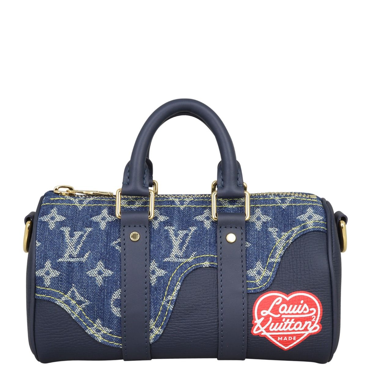 Shop Louis Vuitton Keepall 2023-24FW Monogram Unisex Denim Blended