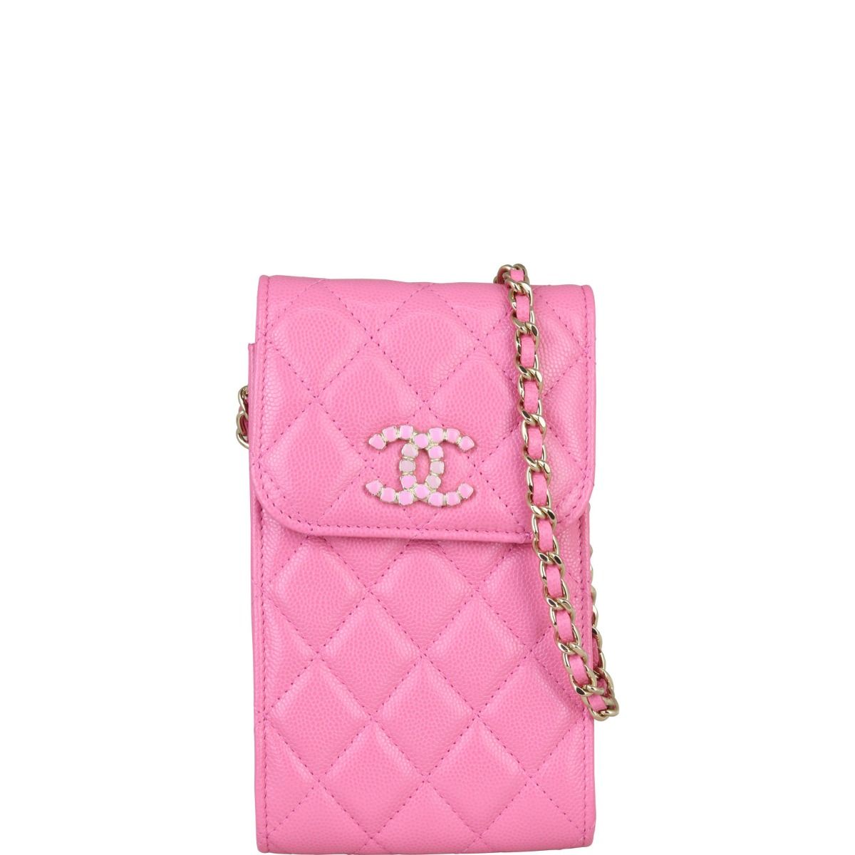 Chanel Phone Holder with Chain