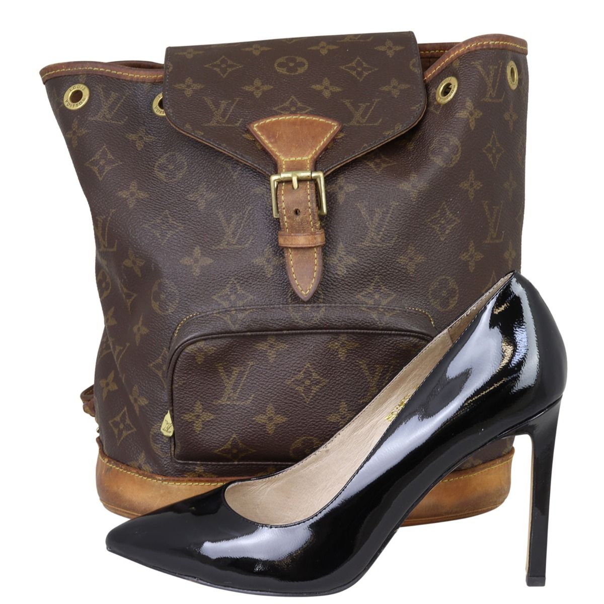 Louis Vuitton Montsouris MM Monogram Backpack