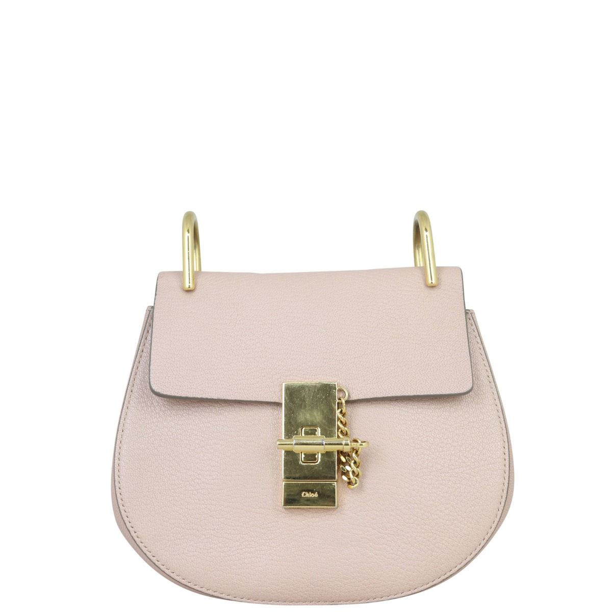 Chloe drew bag cement pink store