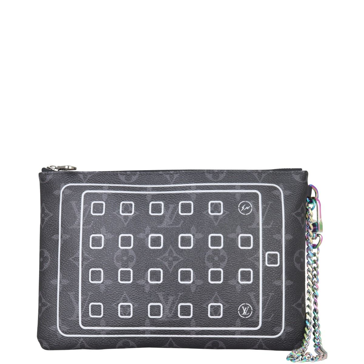 Louis Vuitton x Fragment iPad Pouch Monogram Eclipse