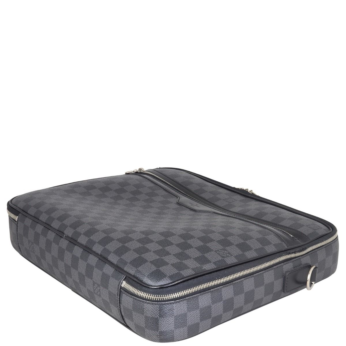 Louis vuitton damier graphite laptop bag outlet