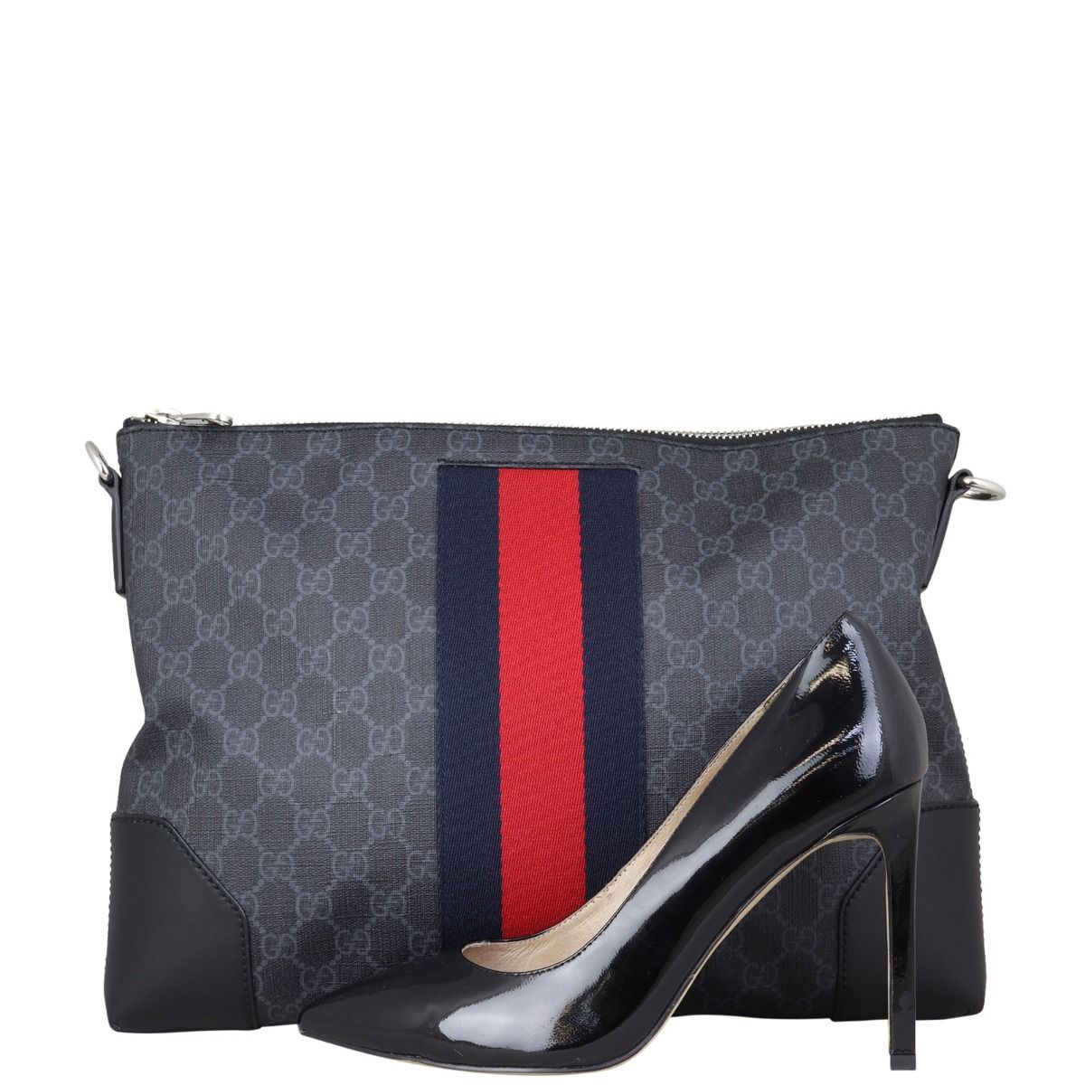 【GUCCI】GG SUPREME MESSENGER BAG GUCCI GG Supreme Messenger Shoulder Bag Coated Canvas