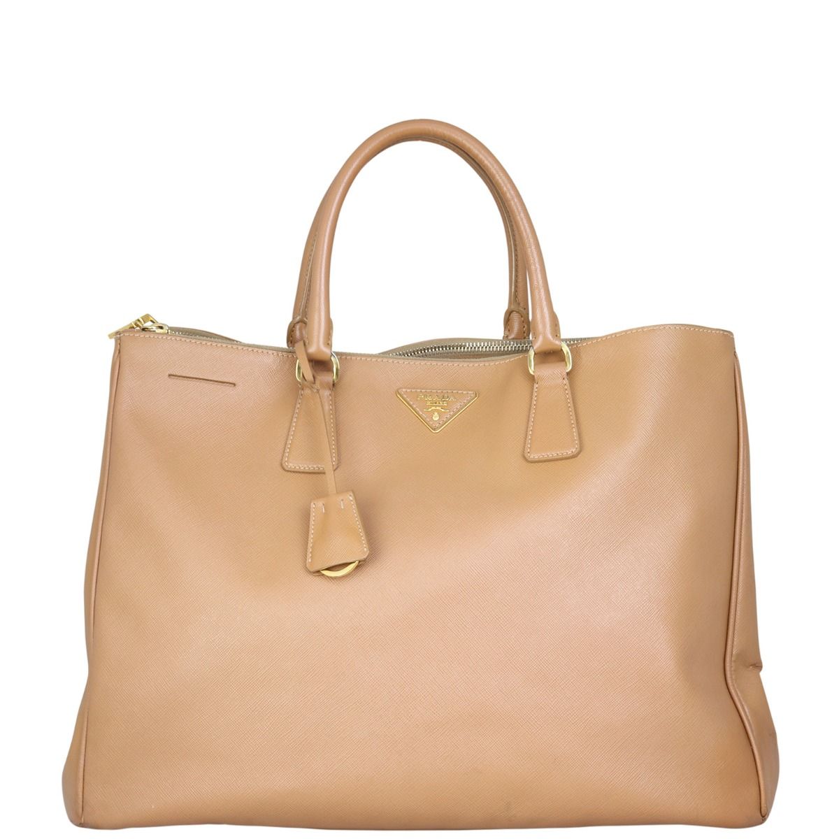 Prada double zip lux tote online