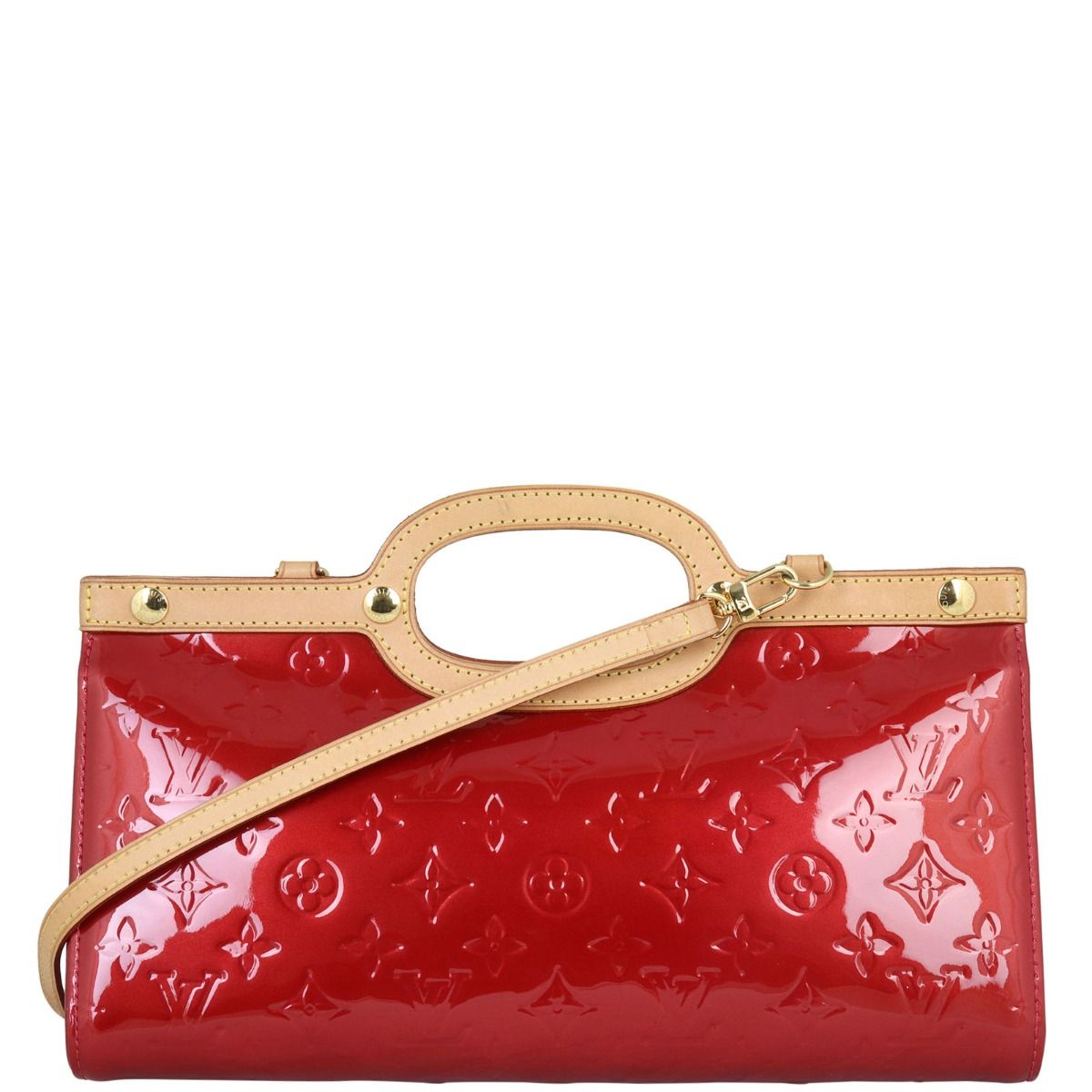 Louis Vuitton Louis Vuitton Roxbury Drive Red Vernis Leather Hand Bag