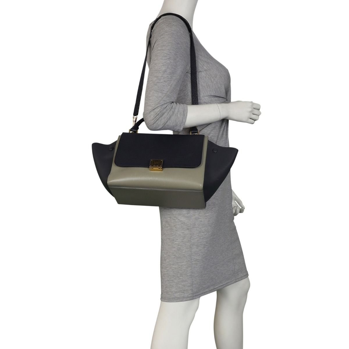 CELINE セリーヌ★ trapeze small★トラピーズ★【ランク：S】 Celine Trapeze Small