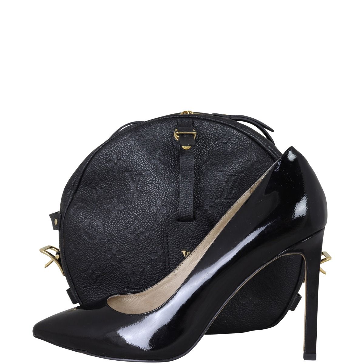 Louis Vuitton Boite Chapeau Souple MM Monogram Empreinte