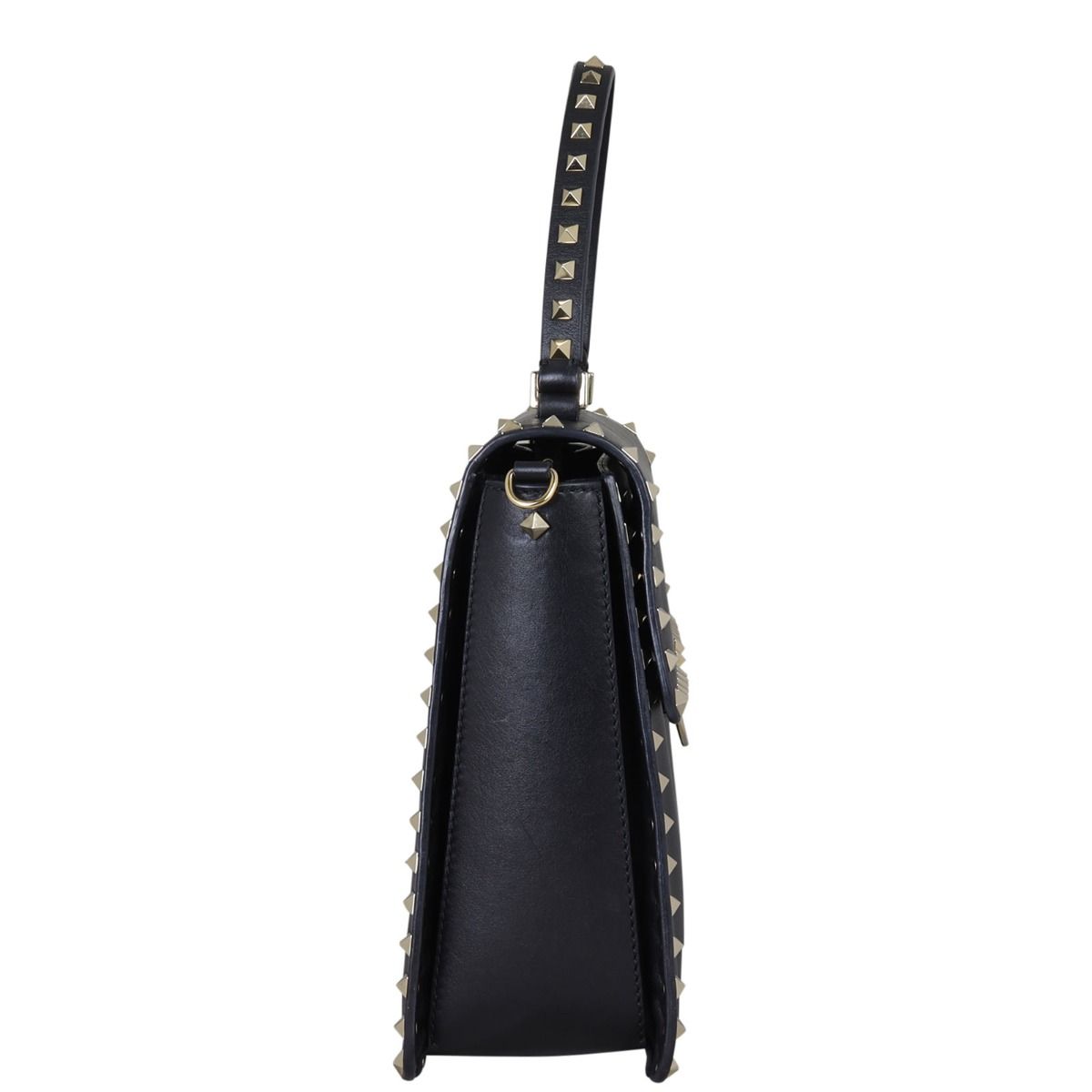 Valentino Vitello Rockstud Flap Bag