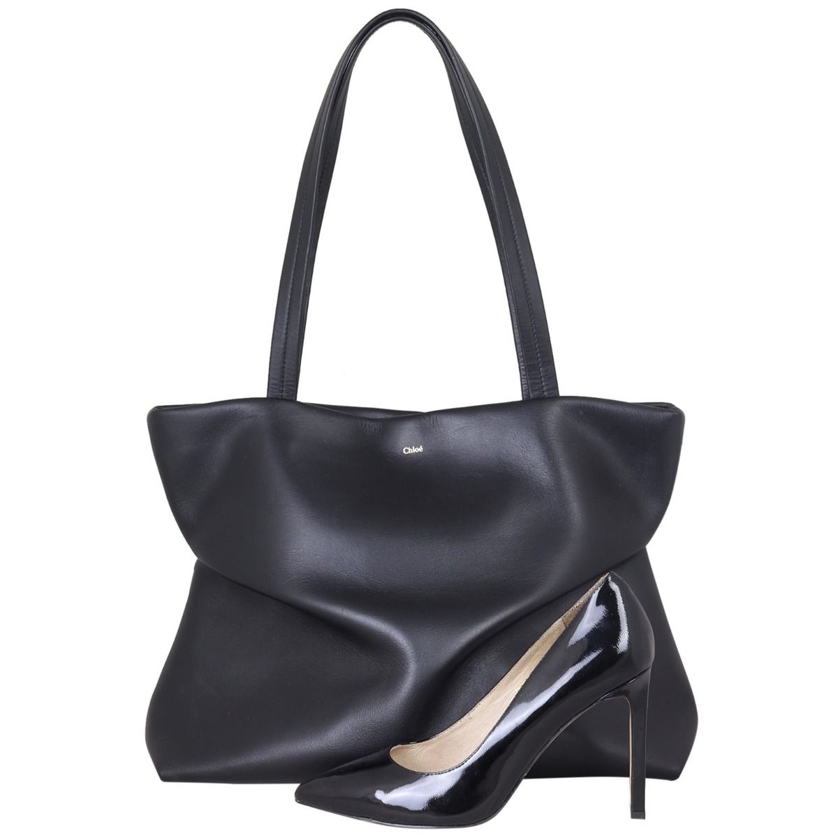 【正規品直輸入】 Chloe Judy East West Tote バッグ