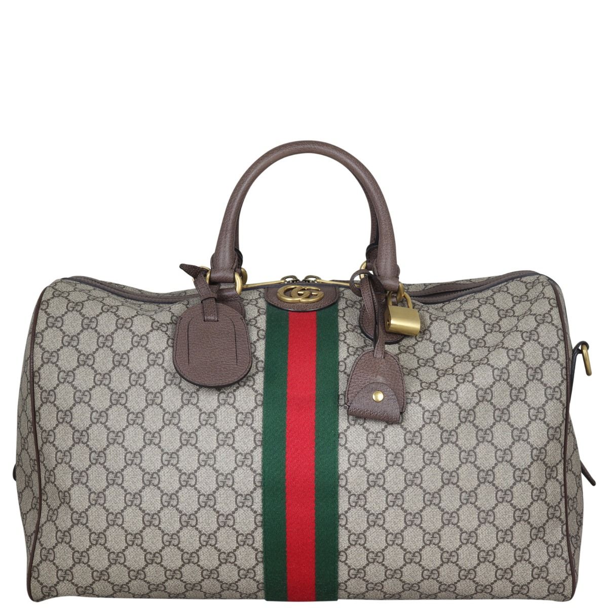 Gucci GG Supreme Ophidia Carry On Duffle Medium