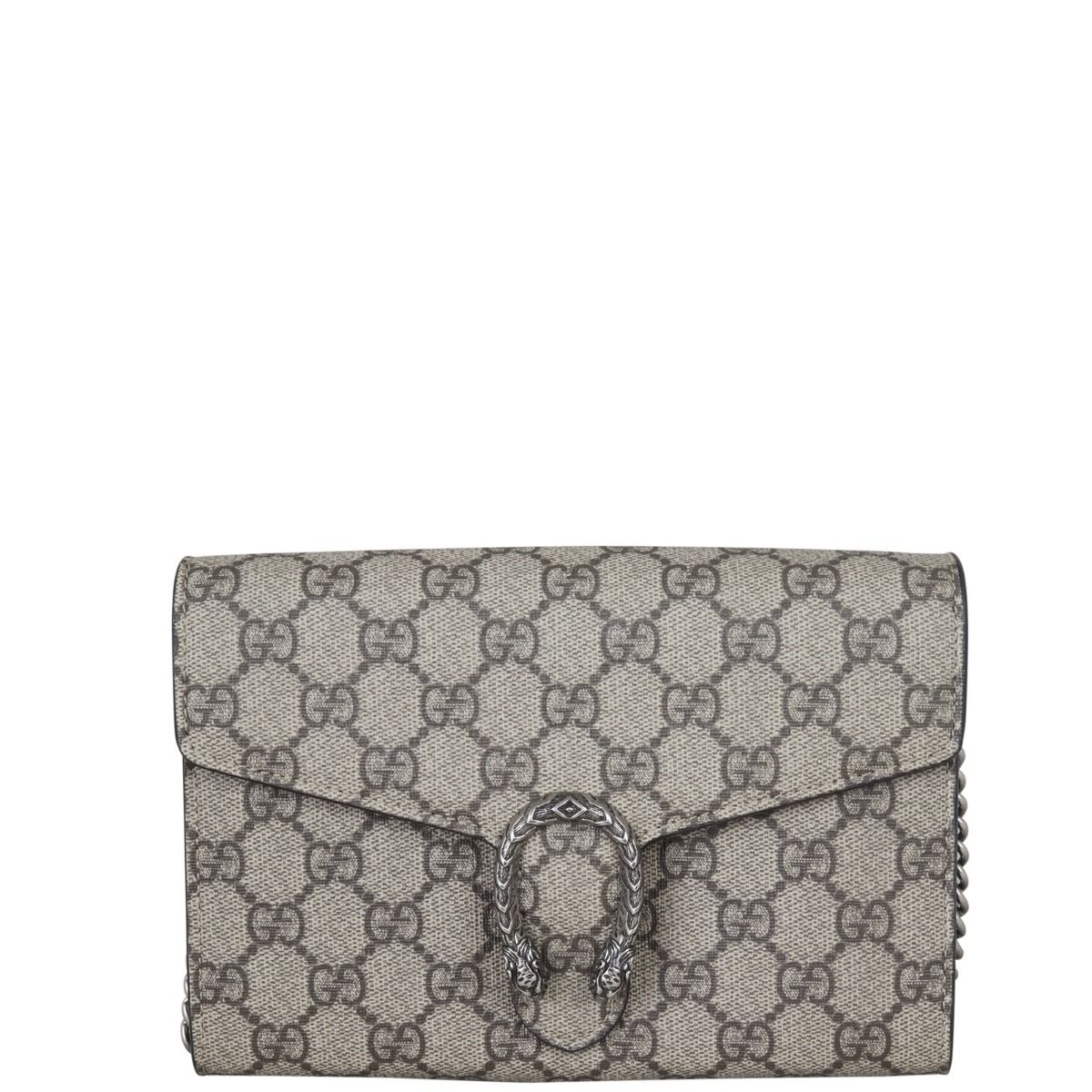 Dionysus gg supreme canvas wallet on a chain 2025