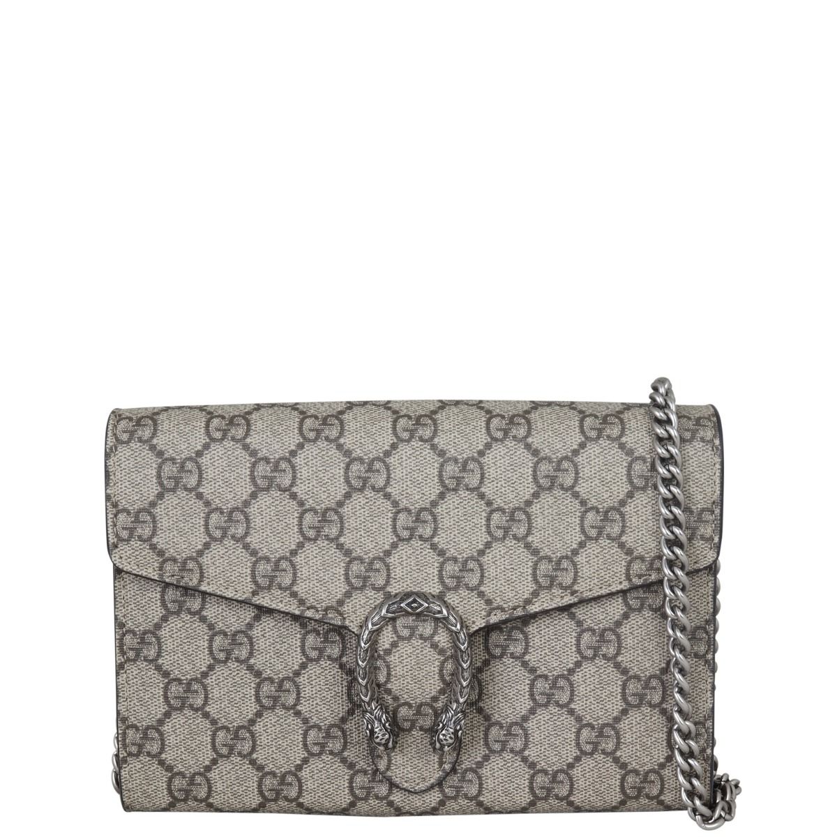 Gucci Dionysus GG Supreme Chain Wallet