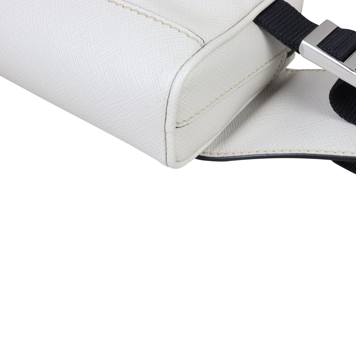 Prada Logo Saffiano Belt Bag