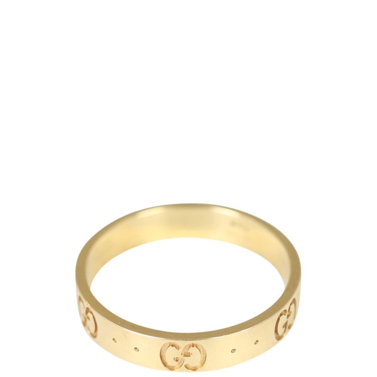 Gucci icon ring yellow gold hotsell