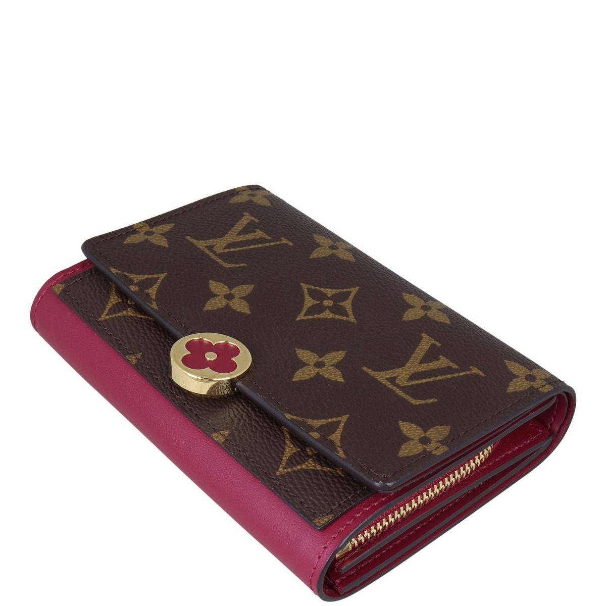 Louis Vuitton Flore Compact Wallet Monogram