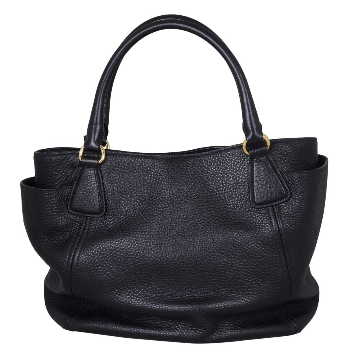 Prada Vitello Daino Side Pocket Tote