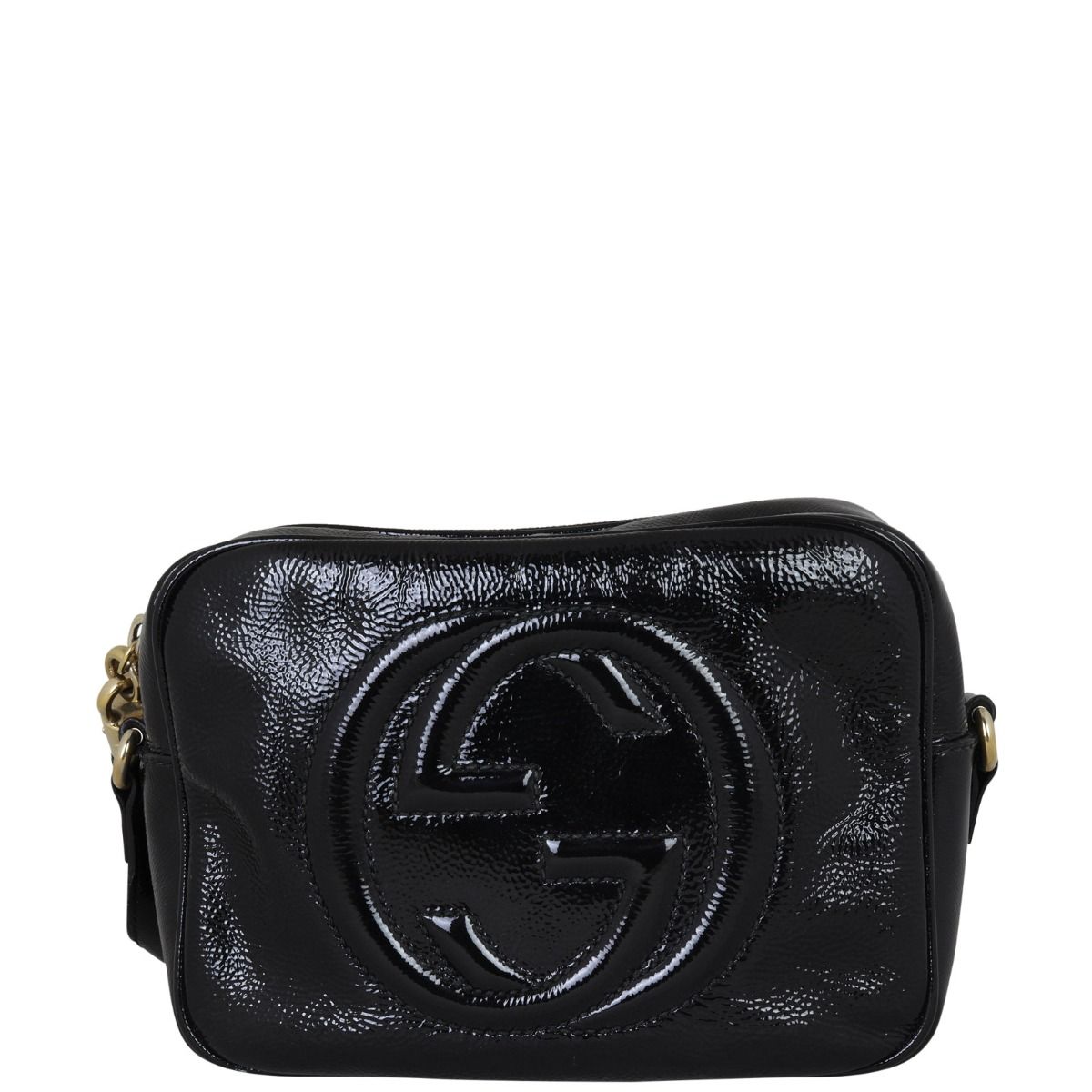 Gucci soho small leather disco bag black deals
