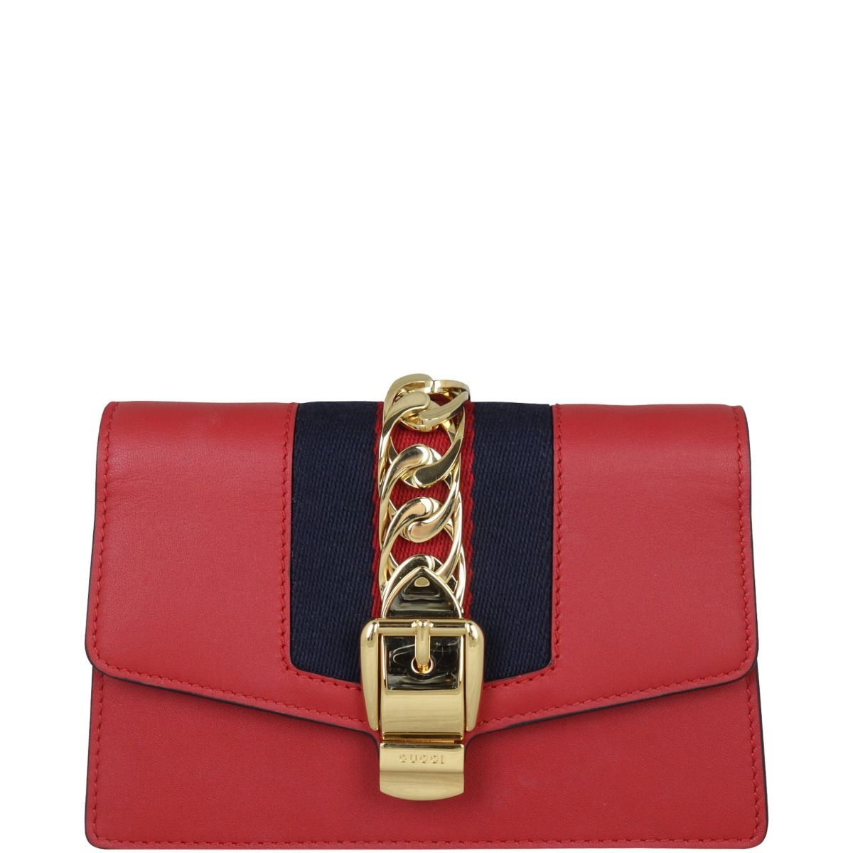 Gucci sylvie leather mini chain bag clearance