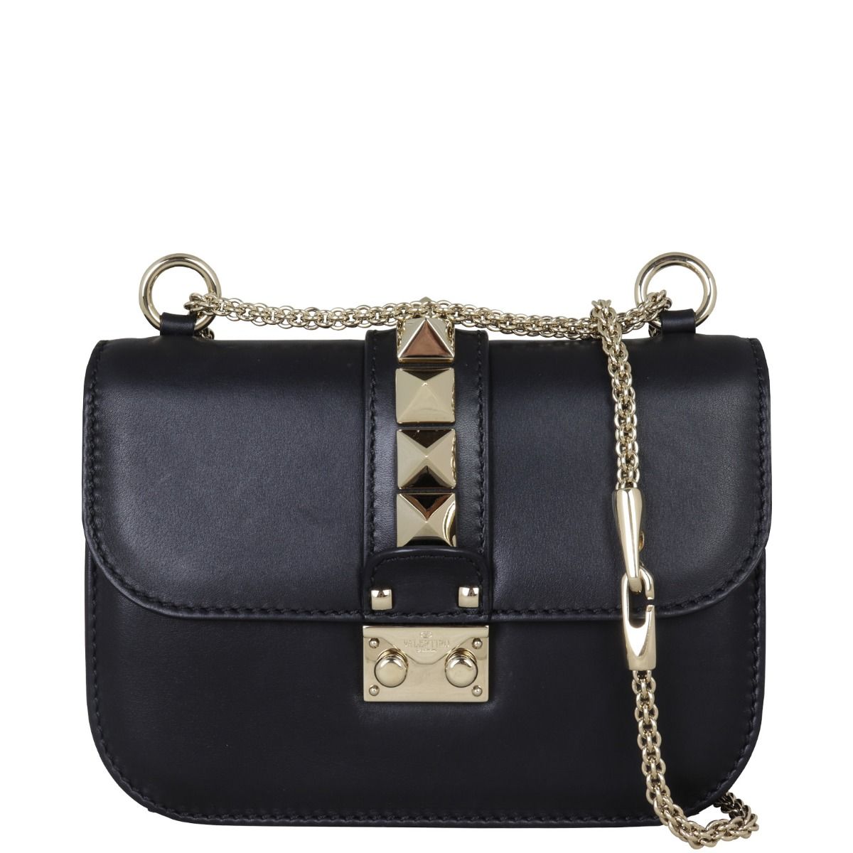 Valentino Glam Lock Small Shoulder Bag