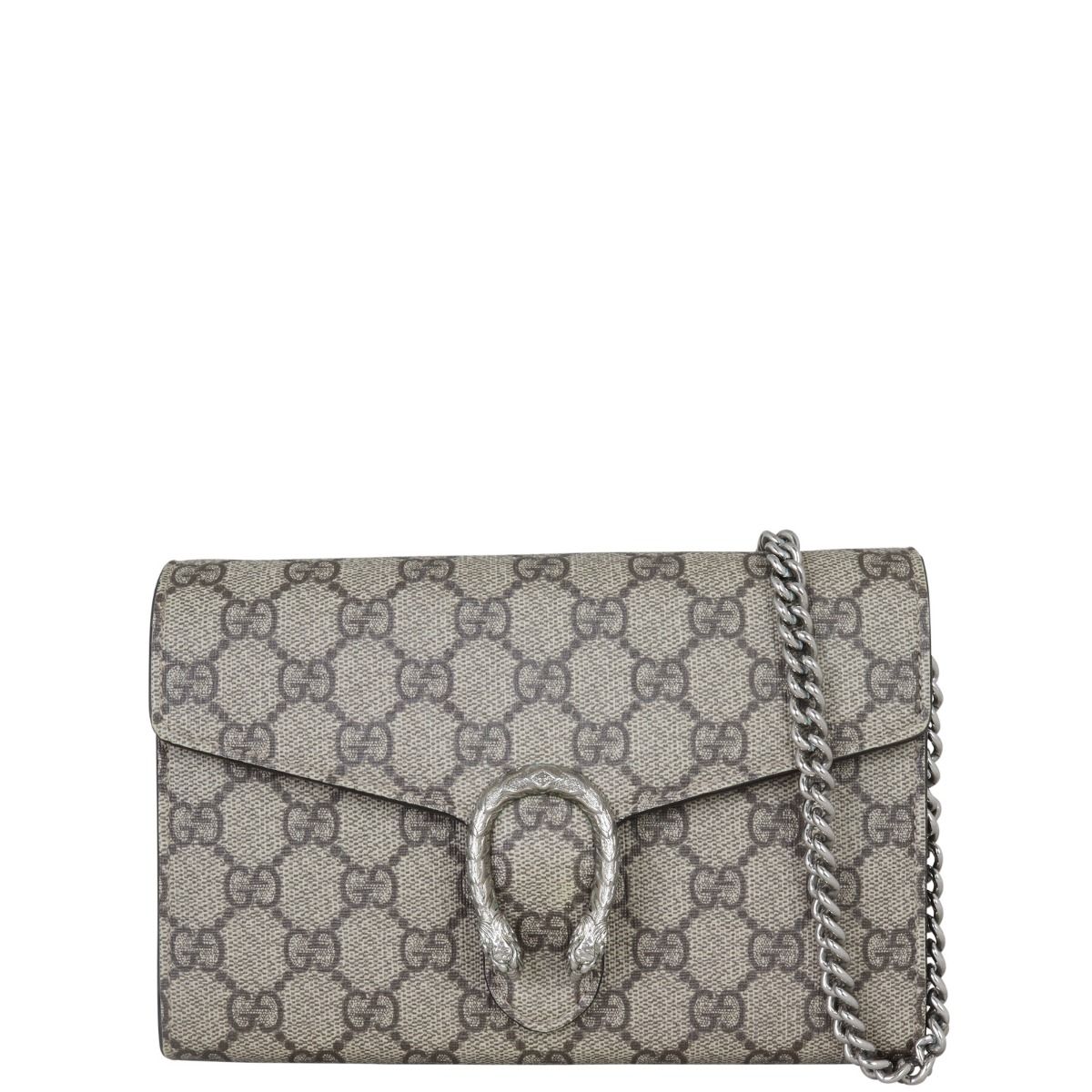 Gucci dionysus gg supreme chain wallet outlet