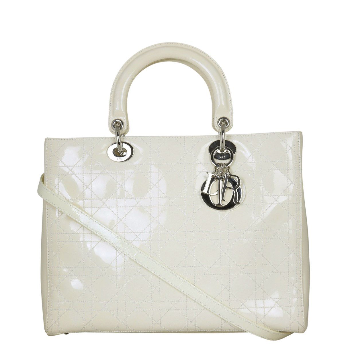 White patent purse outlet
