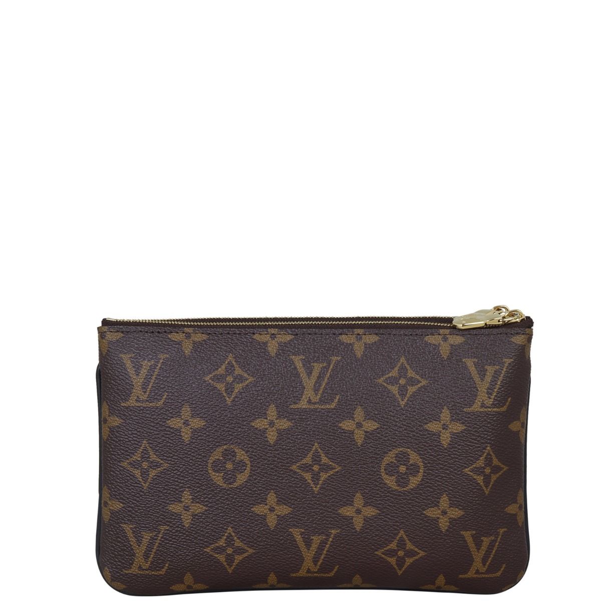 Louis Vuitton Pochette Double Zip Monogram Giant Reverse