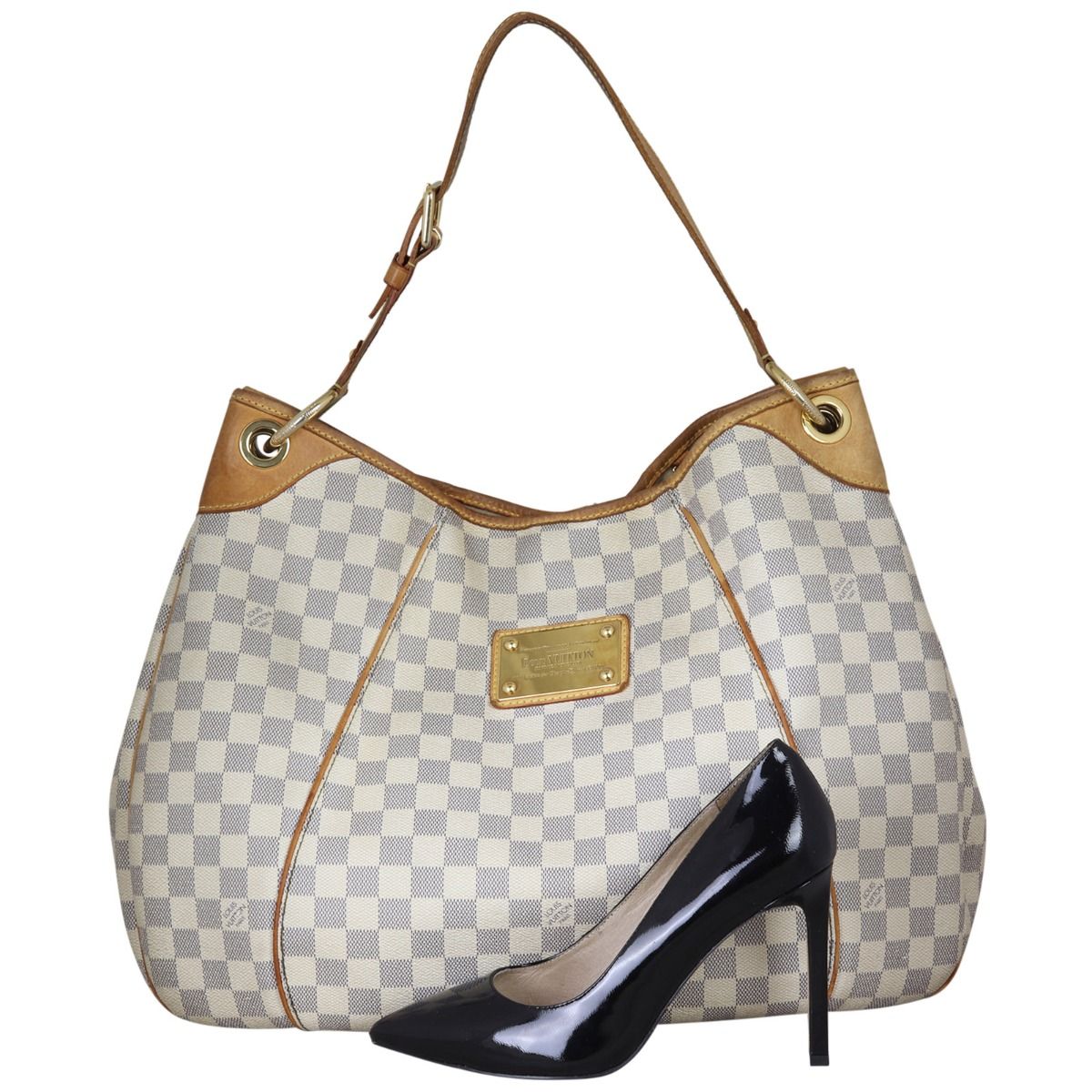 Louis Vuitton Galliera GM Damier Azur Handbag