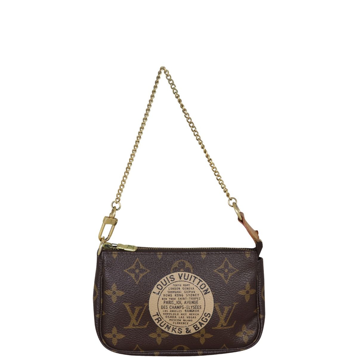 Louis Vuitton Mini Pochette Accessoires Monogram Trunks & Bags