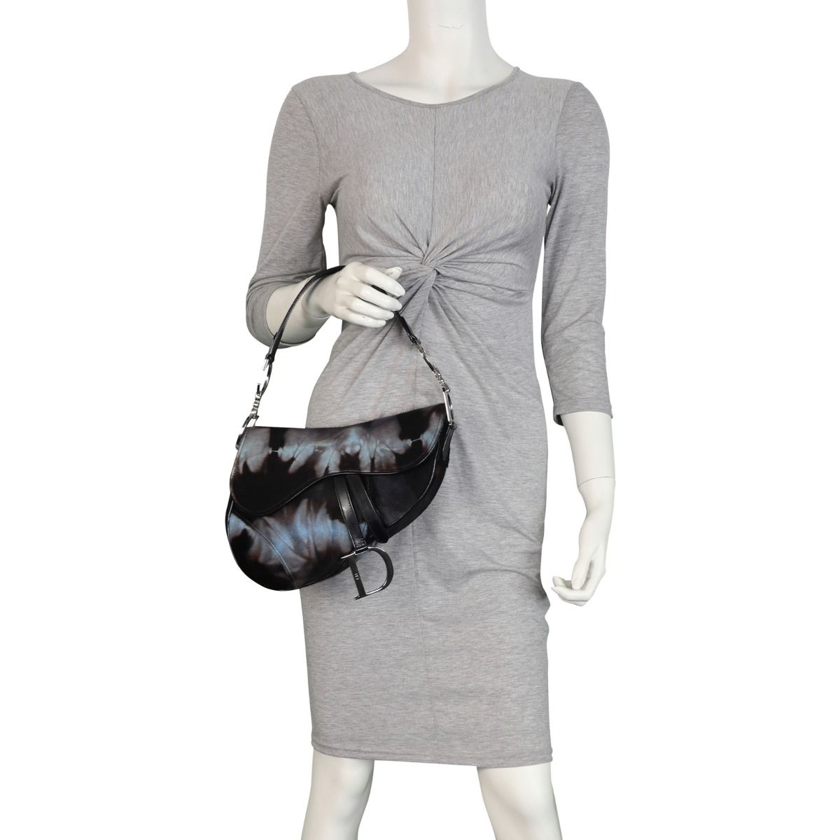 Dior tie dye saddle bag hotsell