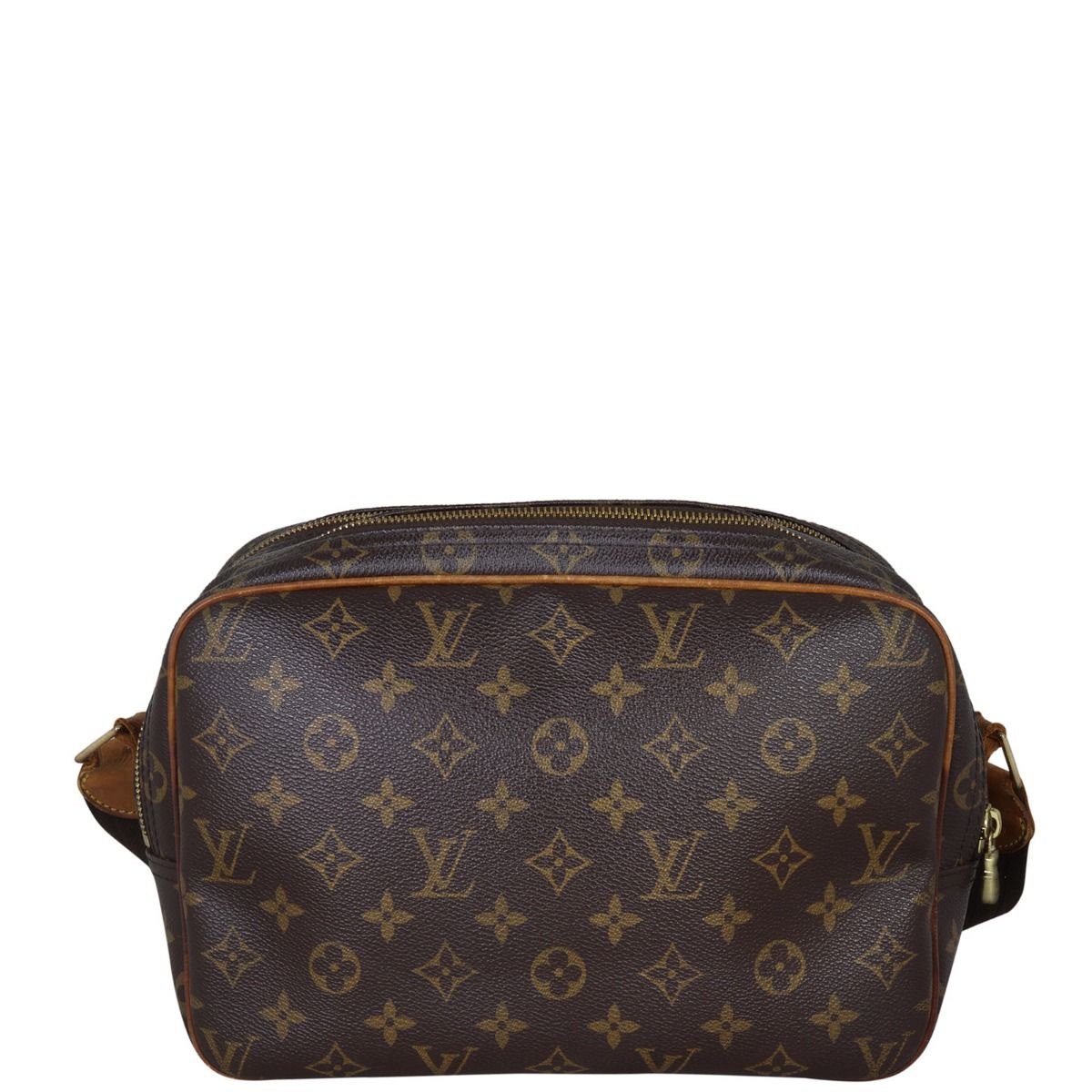 Louis Vuitton, Bags, Authentic Louis Vuitton Reporter Pm Bag Monogram Lv  Brown Crossbody Shoulder