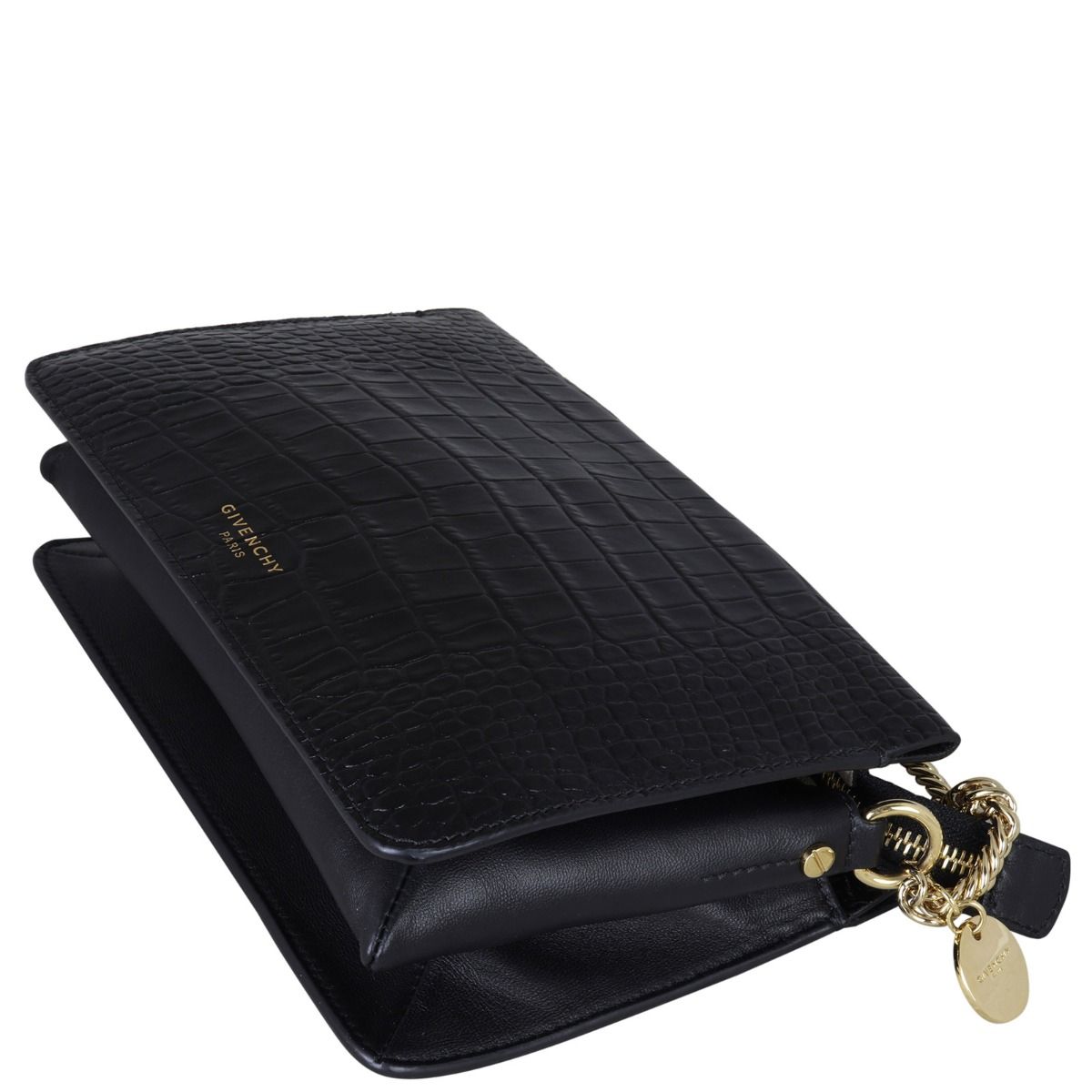 Givenchy Cross3 Crossbody Croc Embossed