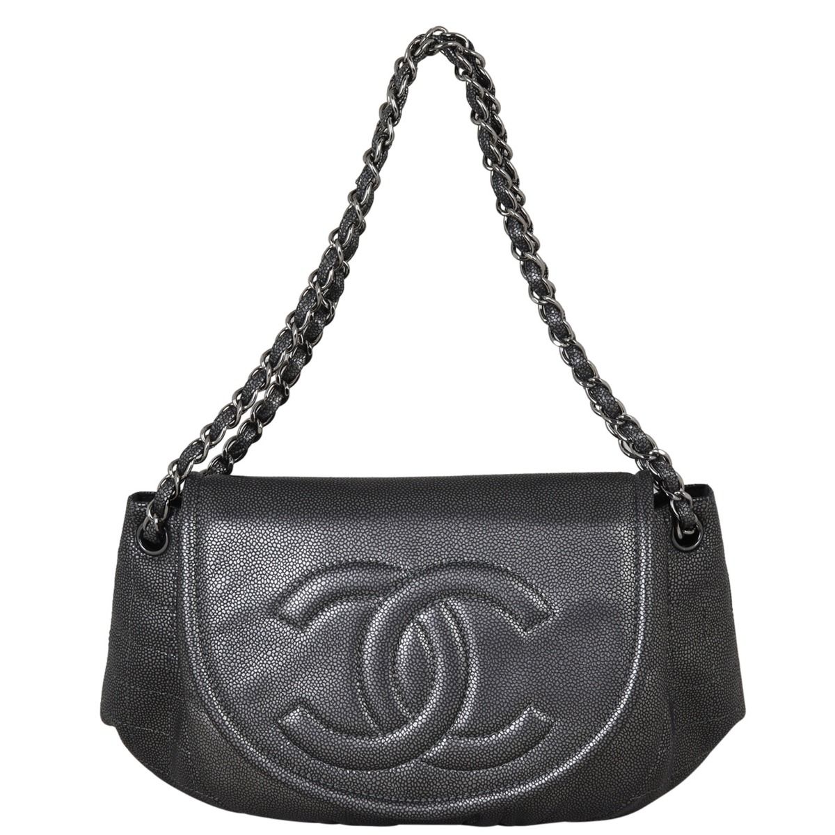 ★emis★FUR HALF MOON FLAP BAG★ EMIS FUR HALF MOON FLAP BAG