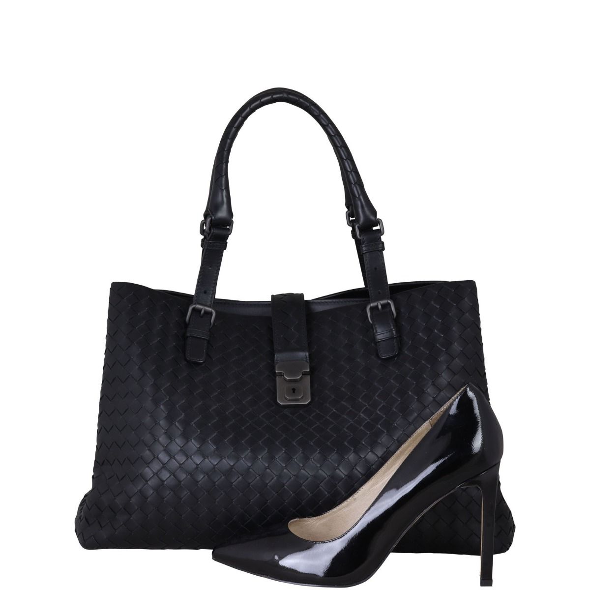 Bottega veneta large intrecciato shoulder bag outlet