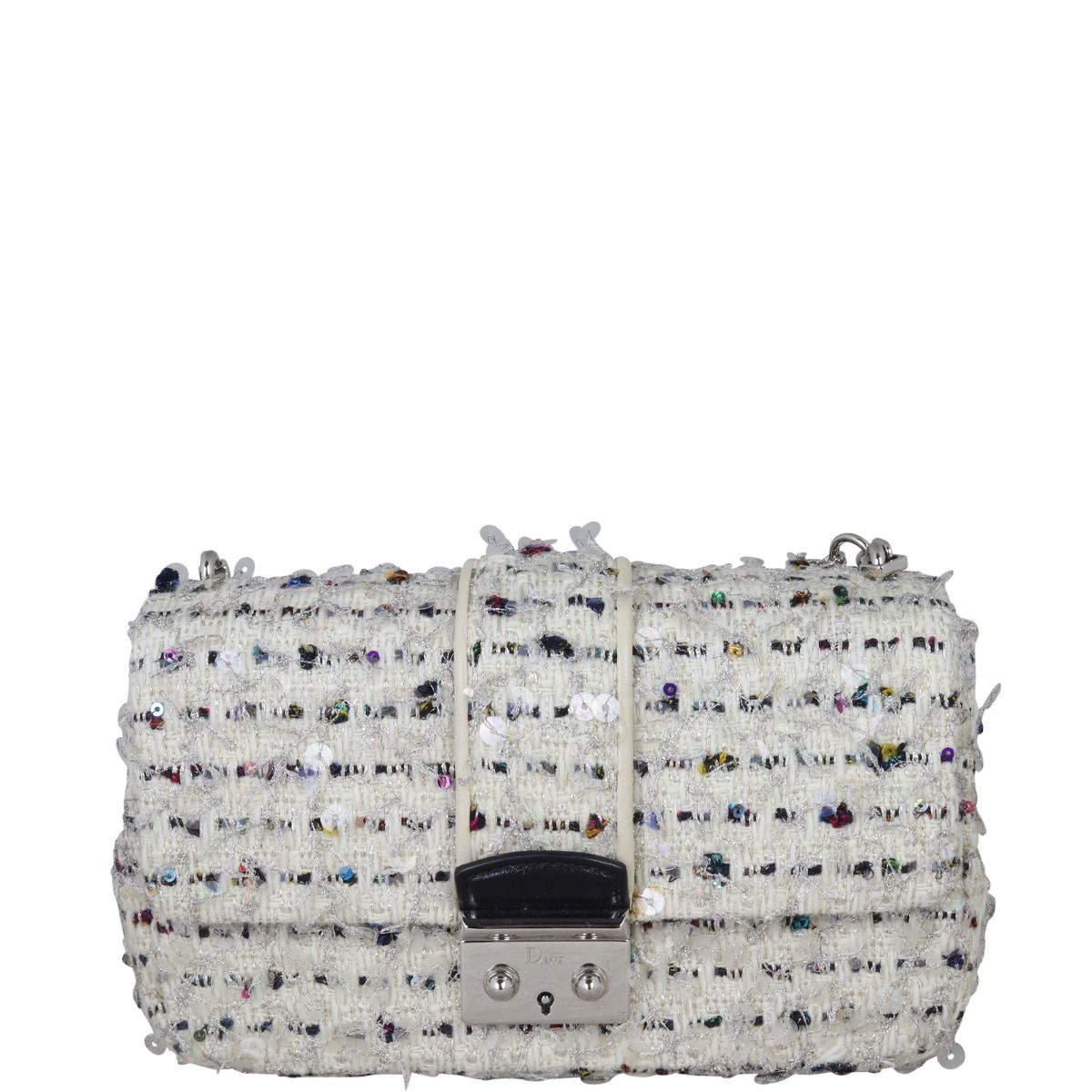 Dior Miss Dior Mini Tweed Flap Bag