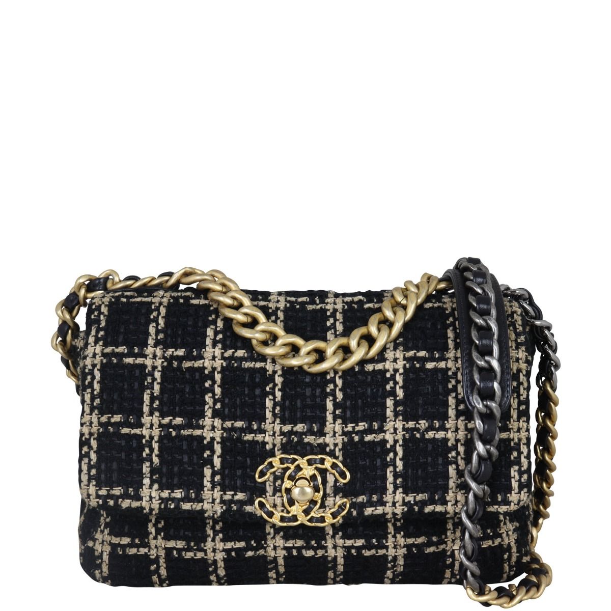 Tweed bag chanel on sale