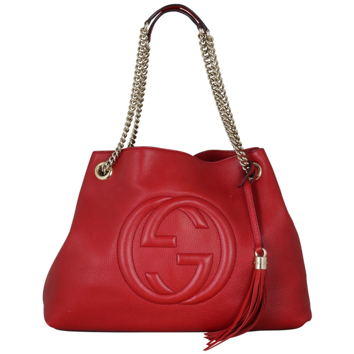 Gucci soho red leather shoulder bag outlet