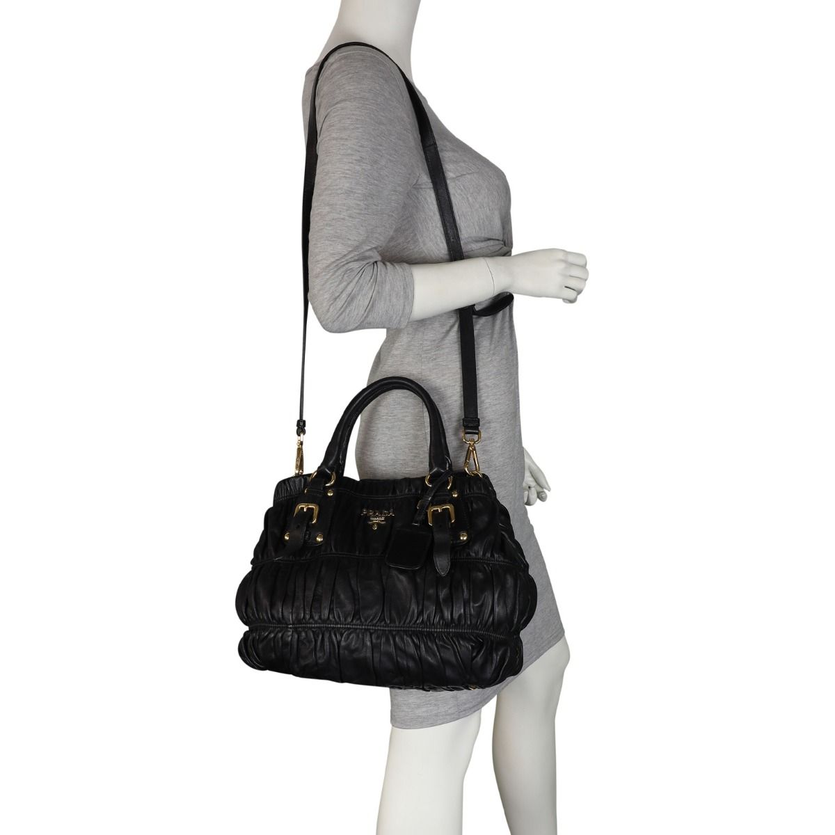 Prada nappa gaufre price discount