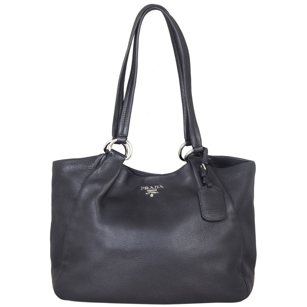 Prada Vitello Daino Shopping Tote