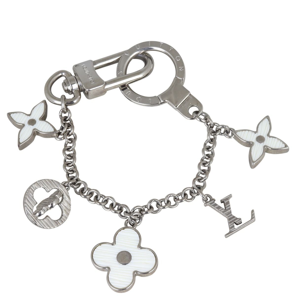 Louis Vuitton Fleur de Monogram Bag Charm Chain